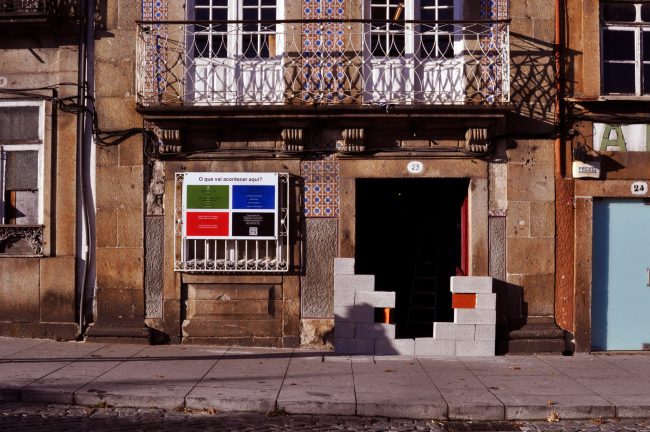 O que vai acontecer aqui?